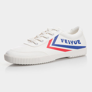 Feiyue. 飞跃 中性运动帆布鞋 FY8108 红蓝白底 44