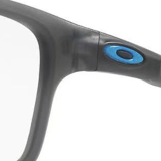 OAKLEY 欧克利 CROSSLINK系列 0OX8080 男士塑胶眼镜框 透明深灰