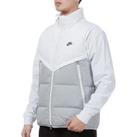 NIKE 耐克 Sportswear Storm-fit Windrunner 男子运动羽绒马甲 DD6818-100 白色 XL