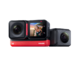 移动专享：Insta360 影石 ONE RS 双镜头版 运动相机 黑红色