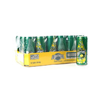 perrier 巴黎水 充气天然矿泉水 柠檬味 330ml*24听