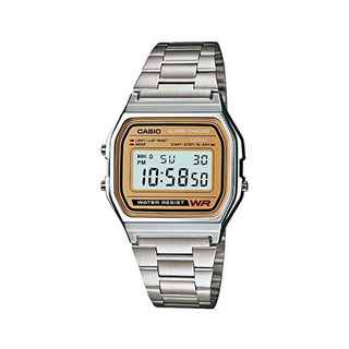 CASIO 卡西欧 男士表 金色表盘 日韩表 A-158WEA-9JF