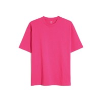 Gap 盖璞 男女款圆领短袖T恤 590048 玫红色 XL