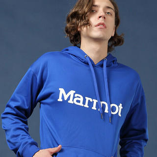 Marmot 土拨鼠 中性户外卫衣 H83567-2707 冲浪蓝 S