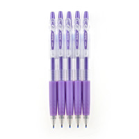 PILOT 百乐 Juice LJU-10EF 按动中性笔 金属紫 0.5mm 5支装
