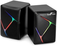 beFree Sound 双紧凑 LED 游戏扬声器
