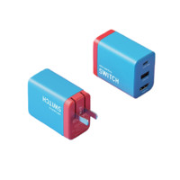 HAGiBiS 海备思 TC-064 氮化镓充电器 Type-C/USB-A/HDMI 65W 红蓝+双Type-C 60W 数据线