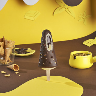 WALL'S 和路雪 可爱多 WALL'S 和路雪 可爱多冰淇淋甜筒棒棒巧克力味流心脆75g