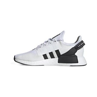 adidas ORIGINALS NMD_R1.V2 中性休闲运动鞋 FV9022 亮白/黑色 39