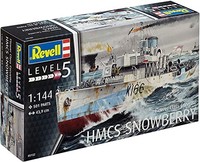 Revell 威望 模型套件 HMCS SNOWBERRY 雪梅号护卫舰 英国花级护卫舰 1:144，Level 5，细节复刻，05132