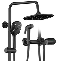 FAENZA 法恩莎 FE07H205SC 花洒 淋浴花洒套装 雅黑