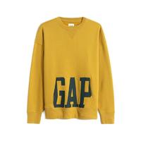 Gap 盖璞 男士圆领卫衣 735878 金黄色 XS