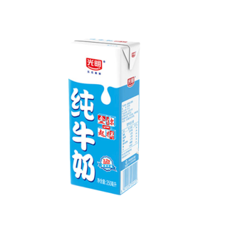 纯牛奶营养早餐奶苗条装纯牛奶250ml*24 原味