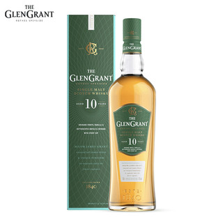 GLENGRANT 格兰冠 Glen Grant） 10年 苏格兰 单一麦芽威士忌 1000ml 礼盒装 进口洋酒 大容量装