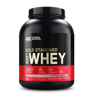 OPTIMUM NUTRITION 奥普帝蒙 金标乳清蛋白粉 草莓味 5磅