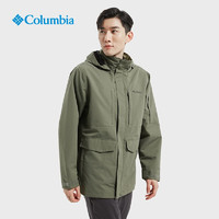 哥伦比亚 男子城市户外系列防水冲锋衣徒步旅行外套