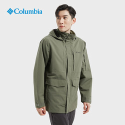 Columbia 哥伦比亚 男子城市户外系列防水冲锋衣徒步旅行外套