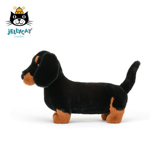 jELLYCAT 邦尼兔 2022新品弗雷迪腊肠犬 毛绒玩具安抚睡觉抱枕玩偶生日礼物送礼可爱公仔 弗雷迪腊肠犬 H17 X W18 CM