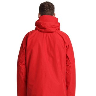 Jack Wolfskin 狼爪 ACTIVE OUTDOOR系列 男子三合一冲锋衣 1110672-2102 深红色 M