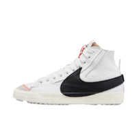 NIKE 耐克 Blazer Mid '77 Jumbo 中性休闲运动鞋 DD3111-100 白黑 41