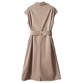 La Chapelle 拉夏贝尔 女士中长款连衣裙 LXQZ0351 粉色 XL