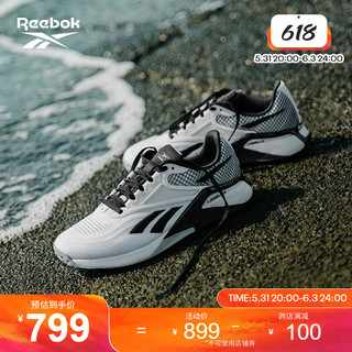 Reebok锐步官方2022夏季新款女鞋NANO X2 GW5151综合运动训练鞋 38 GW5151-白/淡灰/黑色