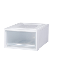 IRIS 爱丽思 BC-500 抽屉式收纳箱 47L 透明白色