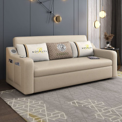 xiyunmen喜运门多功能可折叠沙发床客厅双人坐卧两用usb15米带音响