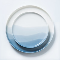 IJARL 亿嘉 家用创意日式餐具平盘菜盘陶瓷盘子碟子ins风西餐浅盘牛排盘