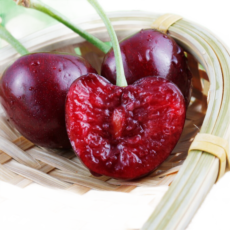 plus会员:胜利套袋樱桃jj起(28mm) 3斤脆甜 空运