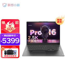 Lenovo 联想 笔记本电脑小新Pro16 2022 锐龙版高性能轻薄本16英寸大屏轻薄游戏本 标配