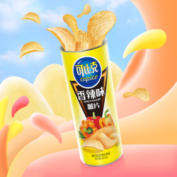 copico可比克薯片香辣味105g罐宿舍零食小吃下午茶好吃的休闲怀旧网红