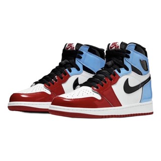 AIR JORDAN 正代系列 Air Jordan 1 High OG Fearless UNC Chicago 男子篮球鞋 CK5666-100 红/蓝 42