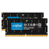 Crucial 英睿达 64GB（32GB×2）套装 DDR5 4800频率 笔记本内存条