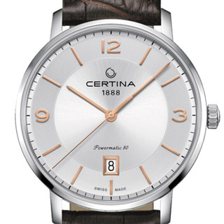 CERTINA 雪铁纳 卡门系列 39毫米自动上链腕表 C035.407.16.037.01