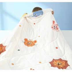 MERCURY 水星家纺 棉纱布抗菌夏被婴幼儿A类被子被芯夏季空调被床上用品