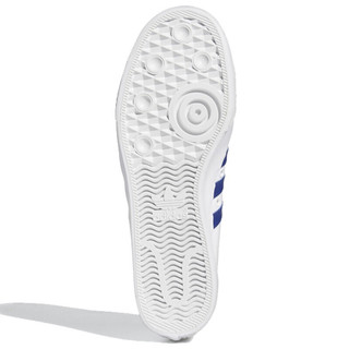 adidas ORIGINALS Nizza 男子休闲运动鞋 GZ8656 白色/蓝色 35.5