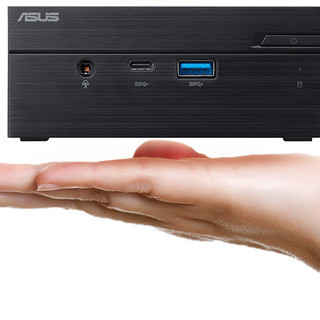 ASUS 华硕 PN41 奔腾版 商用台式机 黑色 (奔腾N6005、核芯显卡、4GB、256GB SSD、风冷)