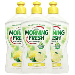 MORNING FRESH 浓缩洗洁精 400ml*3瓶 柠檬味