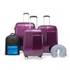 AMERICAN TOURISTER 美旅 BENISON系列 旅行箱背包U型枕套装 TG1 5件套(20英寸+25英寸+28英寸) 紫色