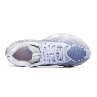 Mizuno美津浓男女慢跑鞋缓震跑步鞋预言10运动鞋WAVE PROPHECY X 67/黑色/紫色 42 98/灰色/银色 36.5