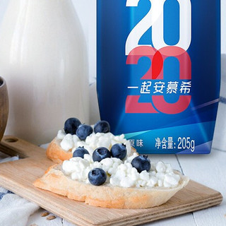 安慕希 2020版 希腊风味酸奶 原味 205g*4盒