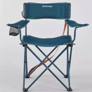 DECATHLON 迪卡侬 FOLDING CHAIR 户外折叠椅 8573880 蓝绿色 承重110kg