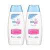 sebamed 施巴 儿童身体乳婴儿宝宝润肤乳组合装面霜润肤霜100ml*2德国原装进口