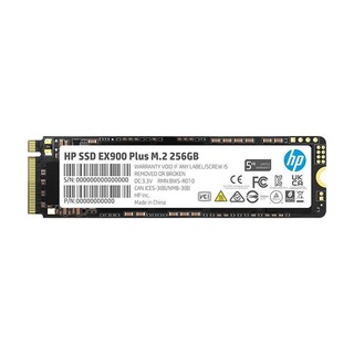 HP 惠普 EX900 Plus NVMe M.2 固态硬盘 256GB（PCI-E3.0）