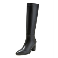 STUART WEITZMAN 斯图尔特·韦茨曼 HETTIE系列 女士高筒靴 WE0901320C 黑色 35.5