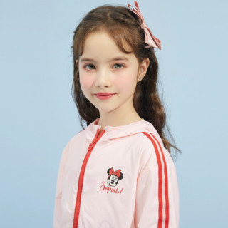 Disney baby DB221XA33 女童防晒服 桃粉 130cm