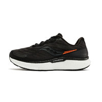 saucony 索康尼 TRIUMPH系列 胜利 19 男子跑鞋 S20679-10 黑白 44.5