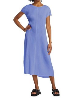 Pleats Please May Plissé Midi-Dress