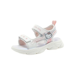 Hello Kitty 凯蒂猫 K252A5016 女童凉鞋 米粉 26码